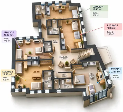 Flat 27 m² in Villaviciosa de Odón