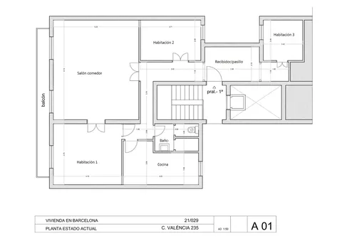 Wohnung 105 m² in Barcelona