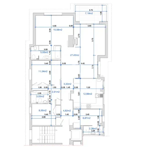 Квартира 124 м² в Барселоне
