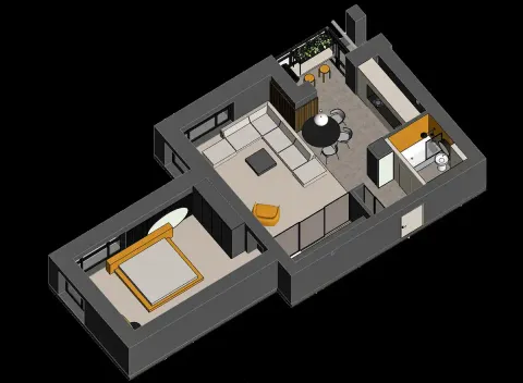 Appartamento 39 m² a Sant Cugat del Vallès