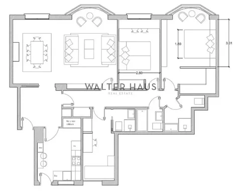 Pis de 151 m² a Madrid