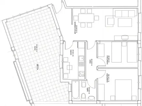 Pis de 75 m² a Viator
