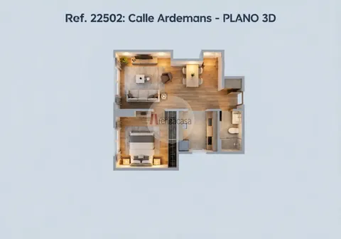 Pis de 64 m² a Madrid