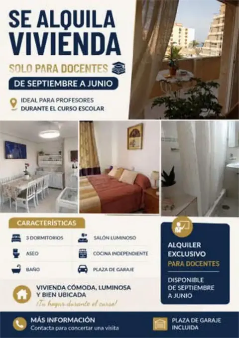 Piso de 70 m² en Águilas