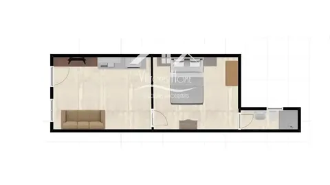 Appartamento 35 m² a Madrid