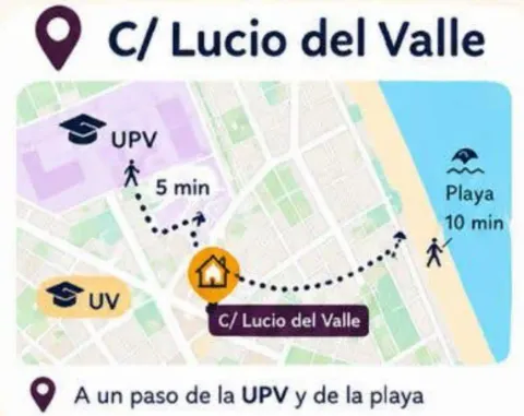 Wohnung 70 m² in Valencia
