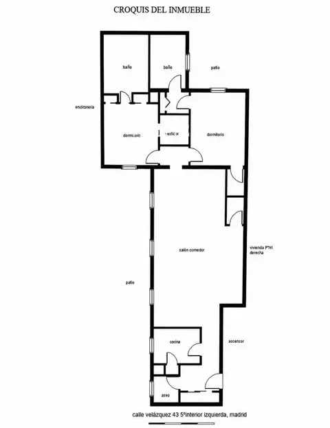 Pis de 163 m² a Madrid