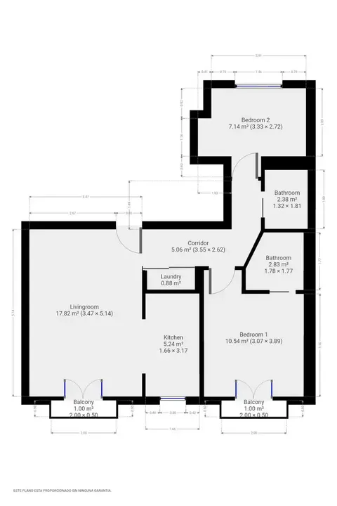 Piso de 65 m² en Barcelona
