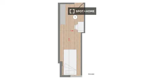 Habitació de lloguer, Madrid
