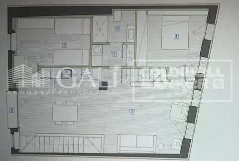 Appartamento 85 m² a Ribera d'Urgellet