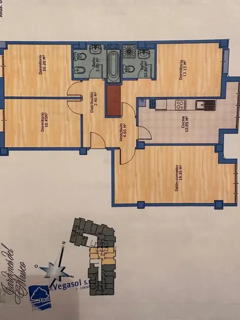 Pis de 91 m² a Nava