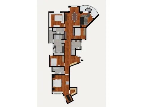 Wohnung 193 m² in Barcelona