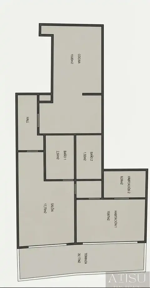 Pis de 107 m² a Madrid