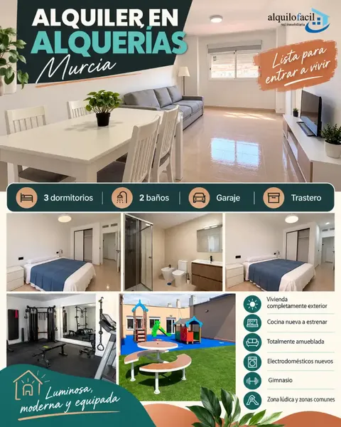 Piso de 95 m² en Murcia