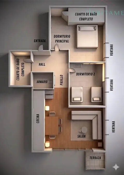 Pis de 73 m² a Salobreña