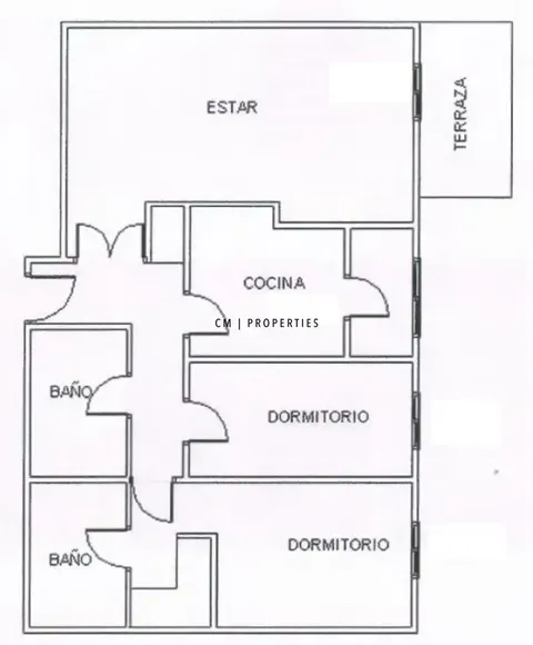 Pis de 93 m² a València