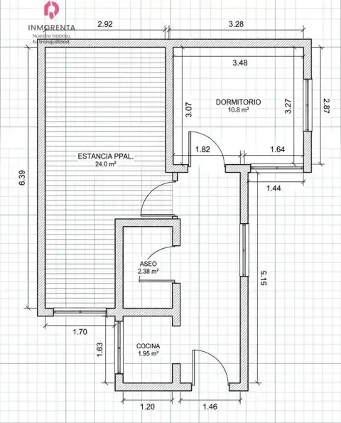 Pis de 46 m² a Madrid