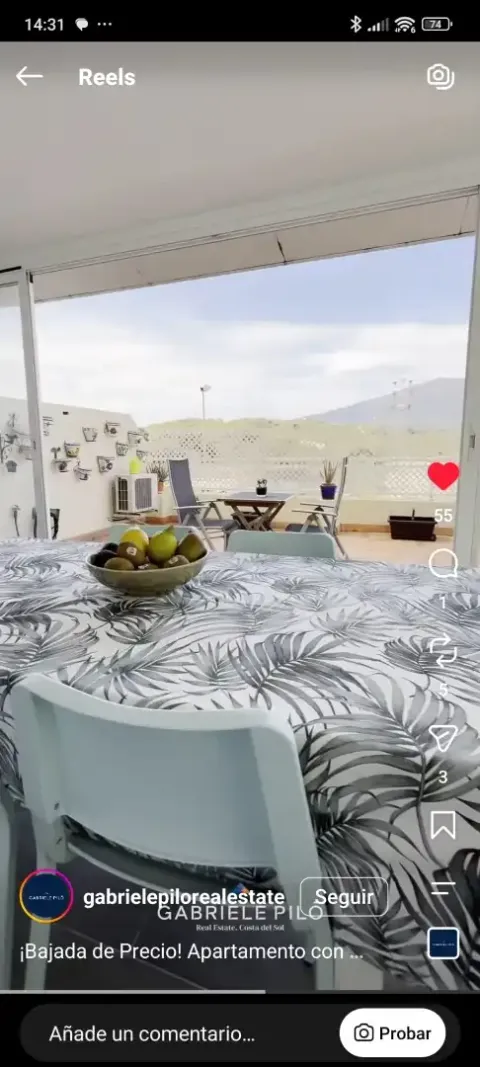 Квартира 130 м² у Mijas