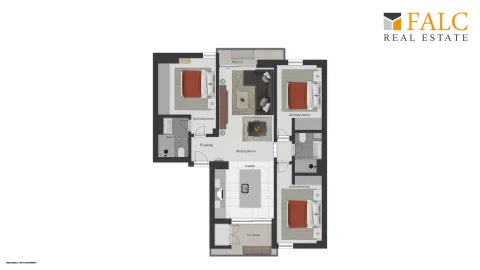 Квартира 105 м² в Пальме