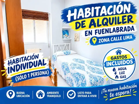 Chambre à louer, Fuenlabrada