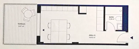 Pis de 36 m² a San Sebastián de los Reyes
