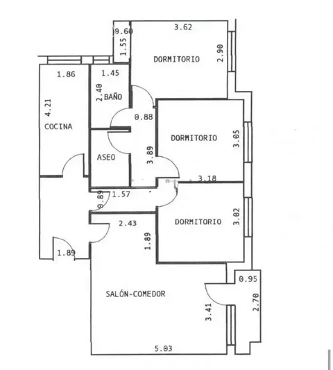 Pis de 107 m² a Salamanca