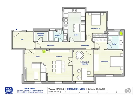 Pis de 147 m² a Madrid