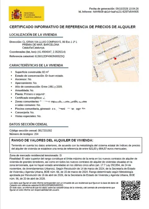 Pis de 80 m² a Premià de Mar