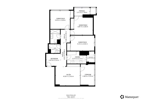 Appartamento 127 m² a Madrid