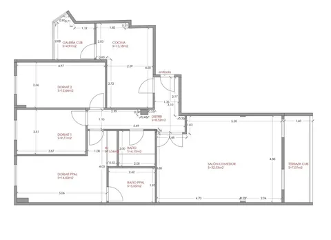 Pis de 126 m² a l'Alcora