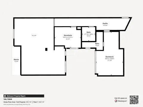 Wohnung 101 m² in Valencia