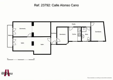 Pis de 87 m² a Madrid