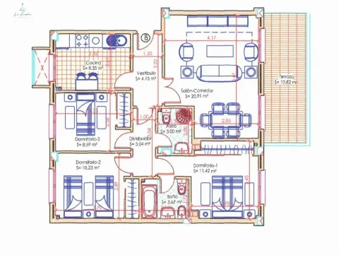 Квартира 96 м² у Малаґі