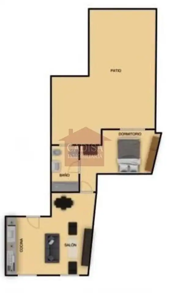 Piso de 38 m² en Salamanca