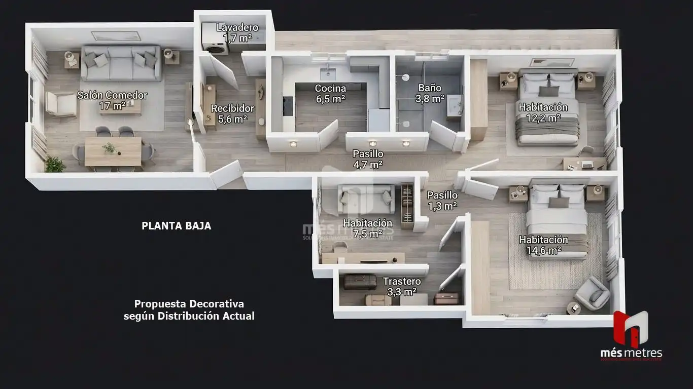 Pis de 100 m² a Teià