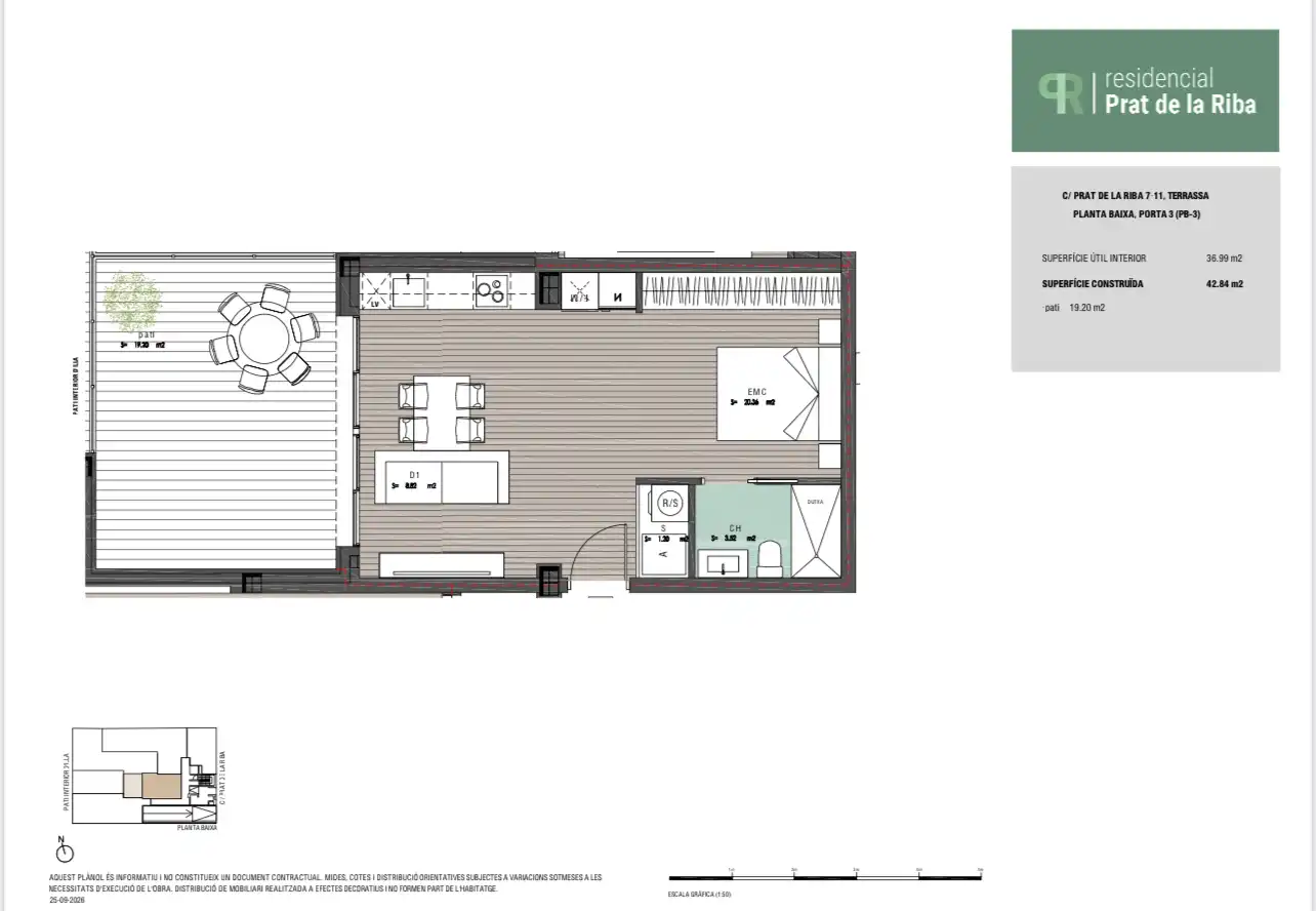 Appartamento in affitto, Terrassa