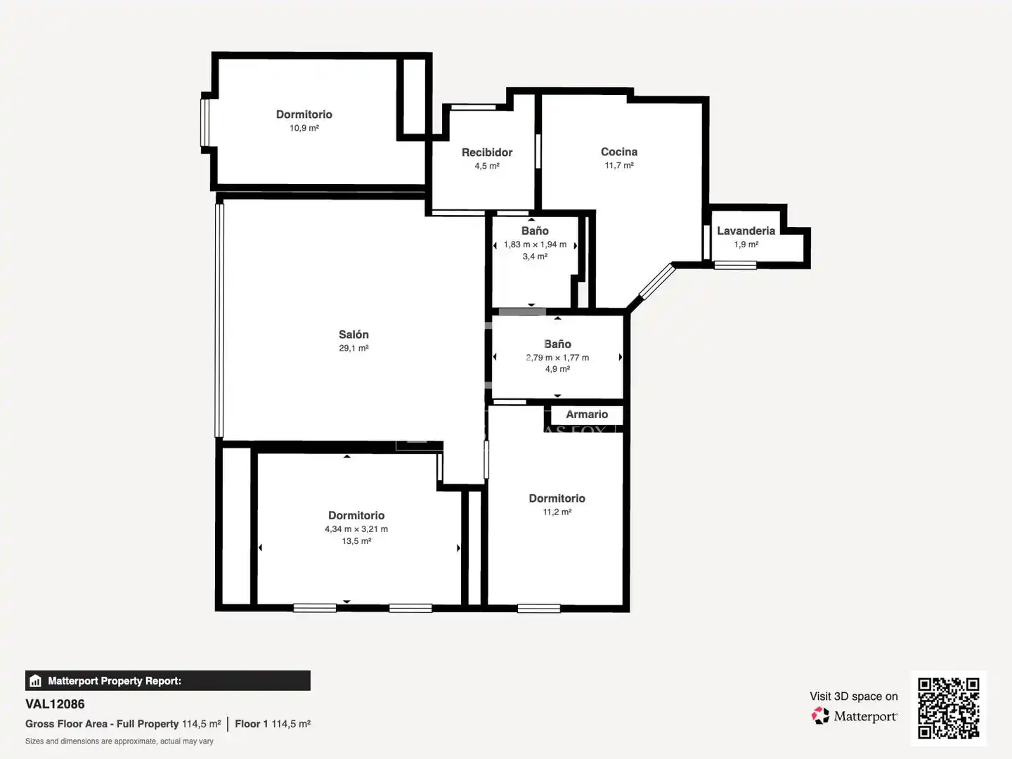 Pis de 131 m² a València