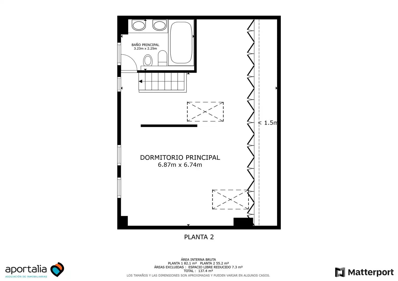 Piso de 145 m² en Zaragoza