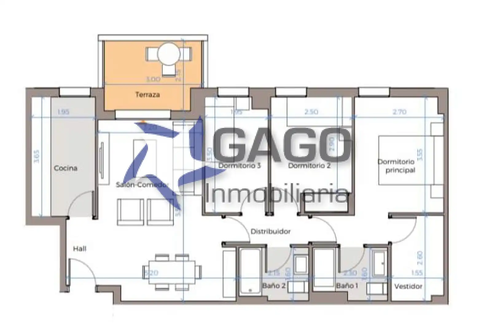 Piso de 109 m² en Córdoba