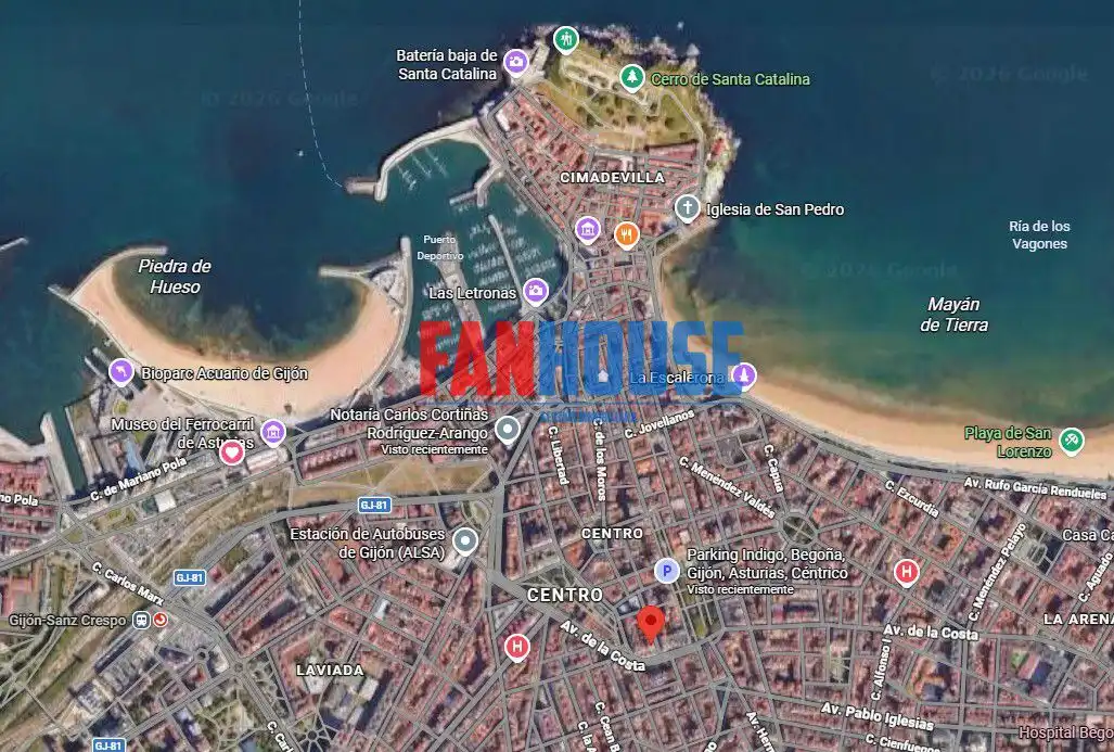 Appartamento 94 m² a Gijón / Xixón