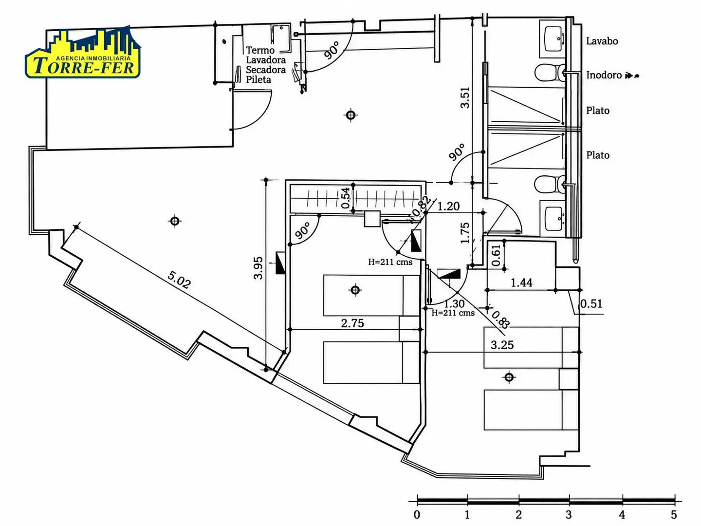 Piso de 97 m² en Almería