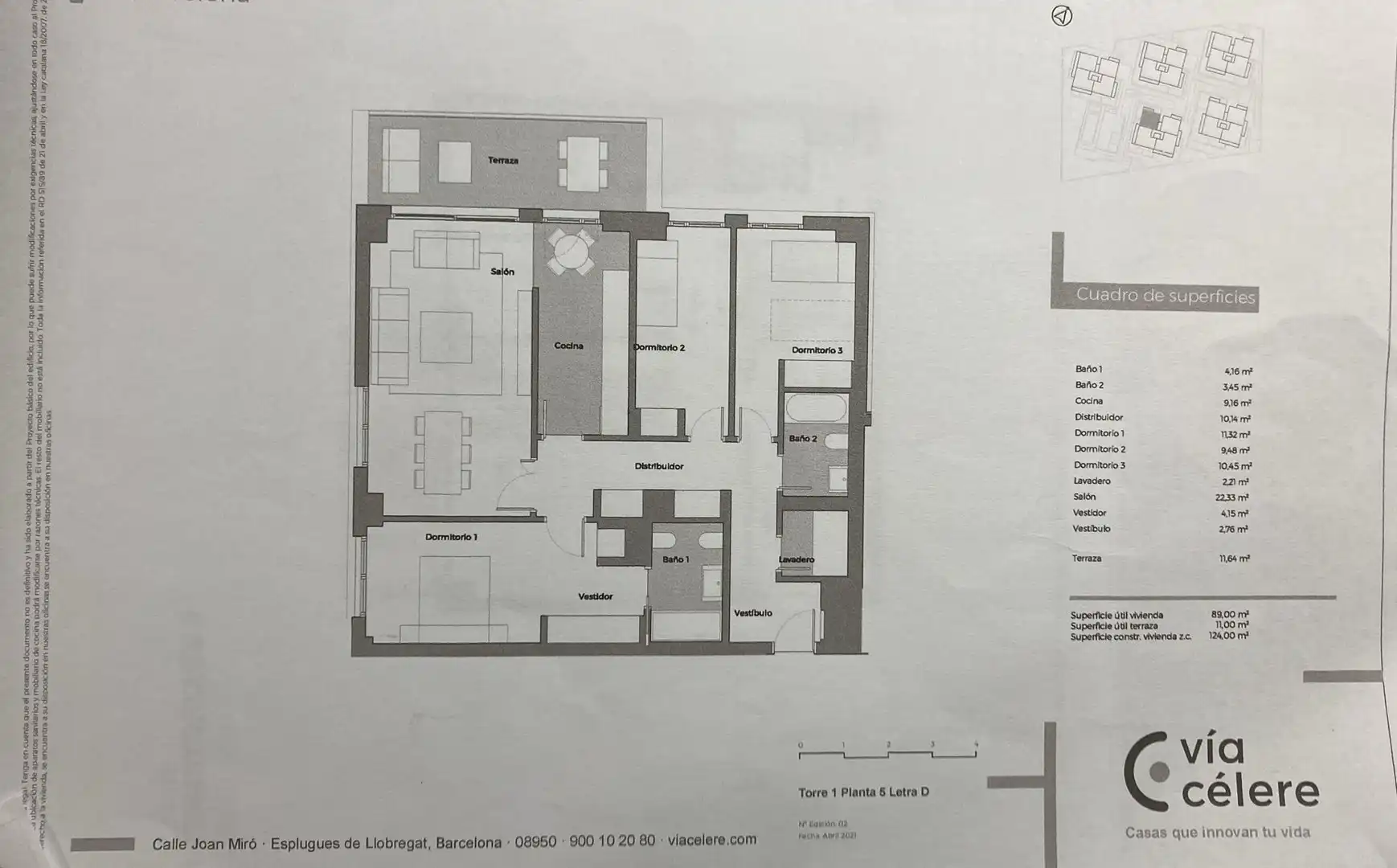 Appartamento 124 m² a Esplugues de Llobregat