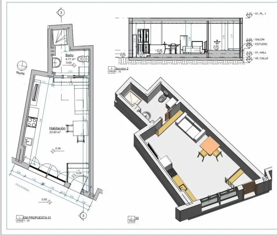 Piso de 40 m² en Alcobendas