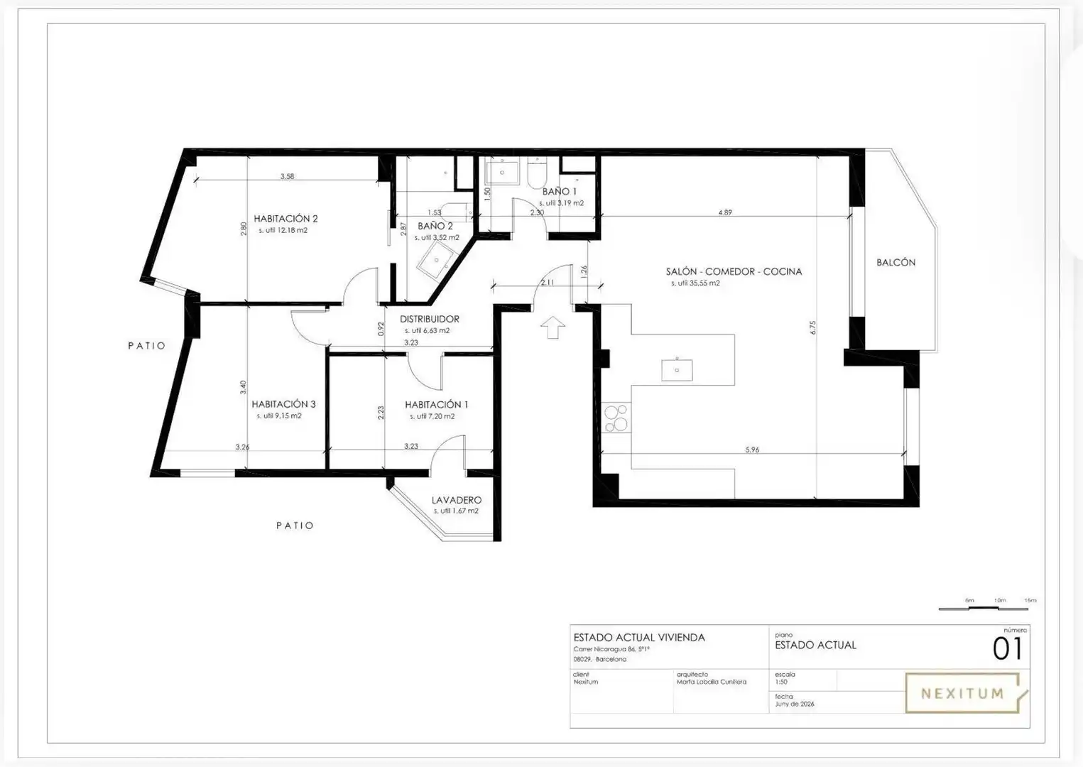 Pis de 89 m² a Barcelona