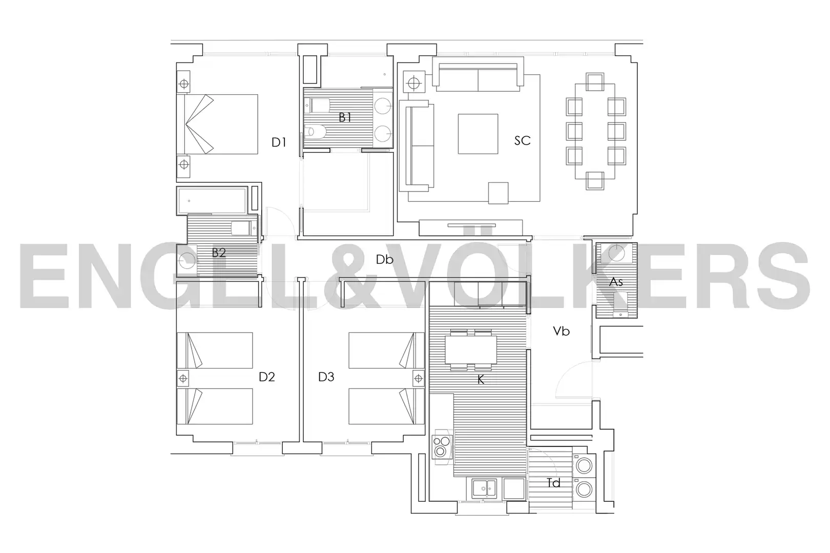 Piso de 163 m² en Madrid