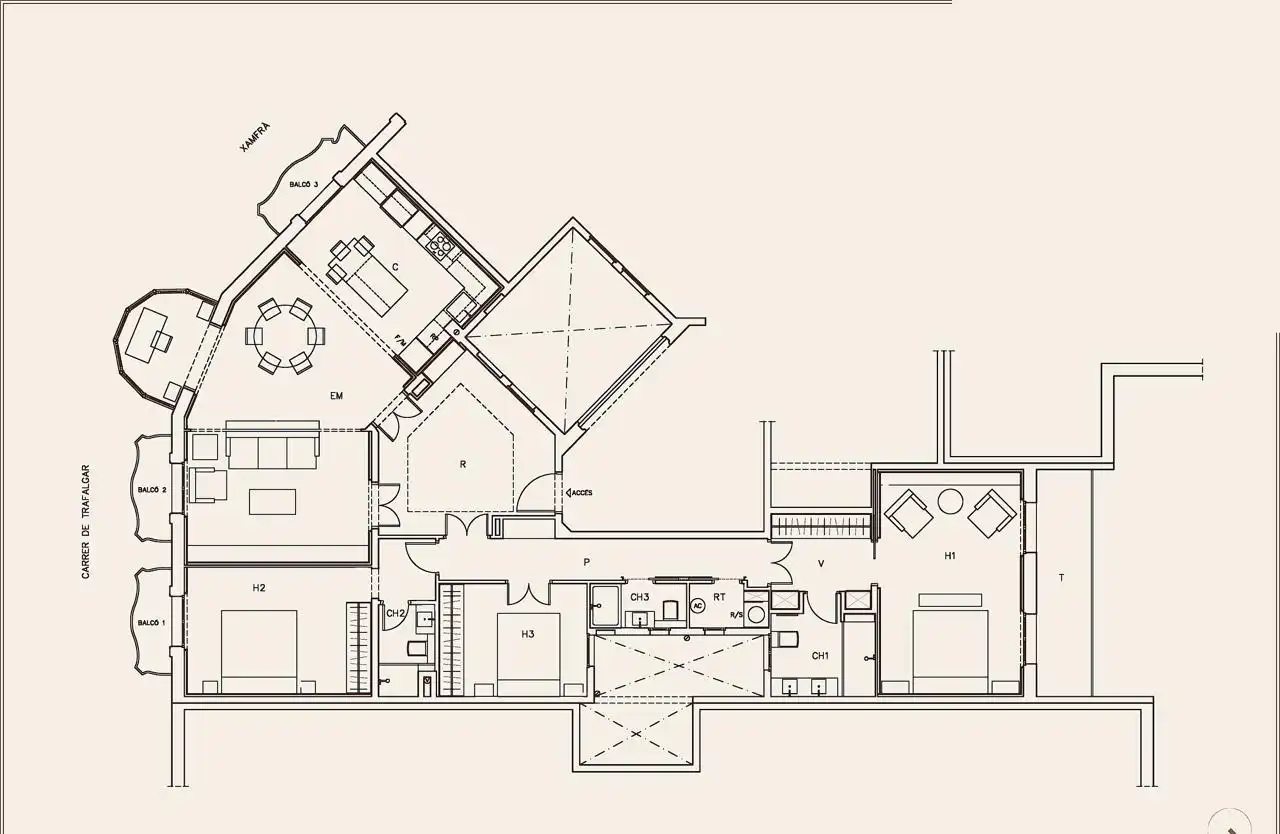 Piso de 161 m² en Barcelona
