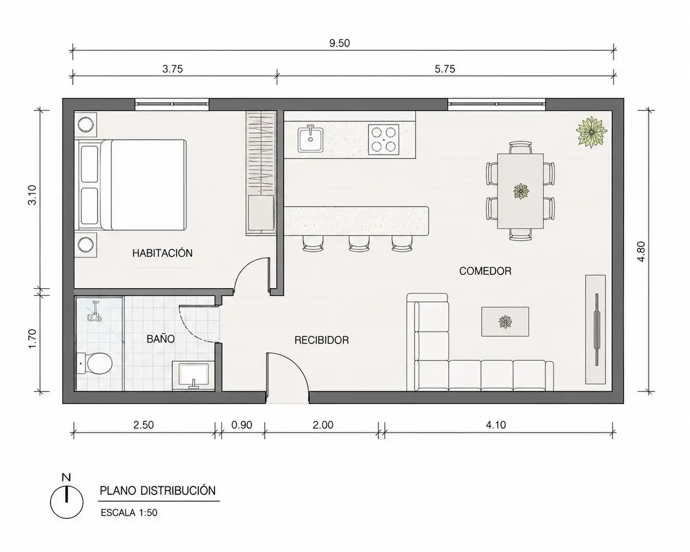 Appartamento 50 m² a Benicarló