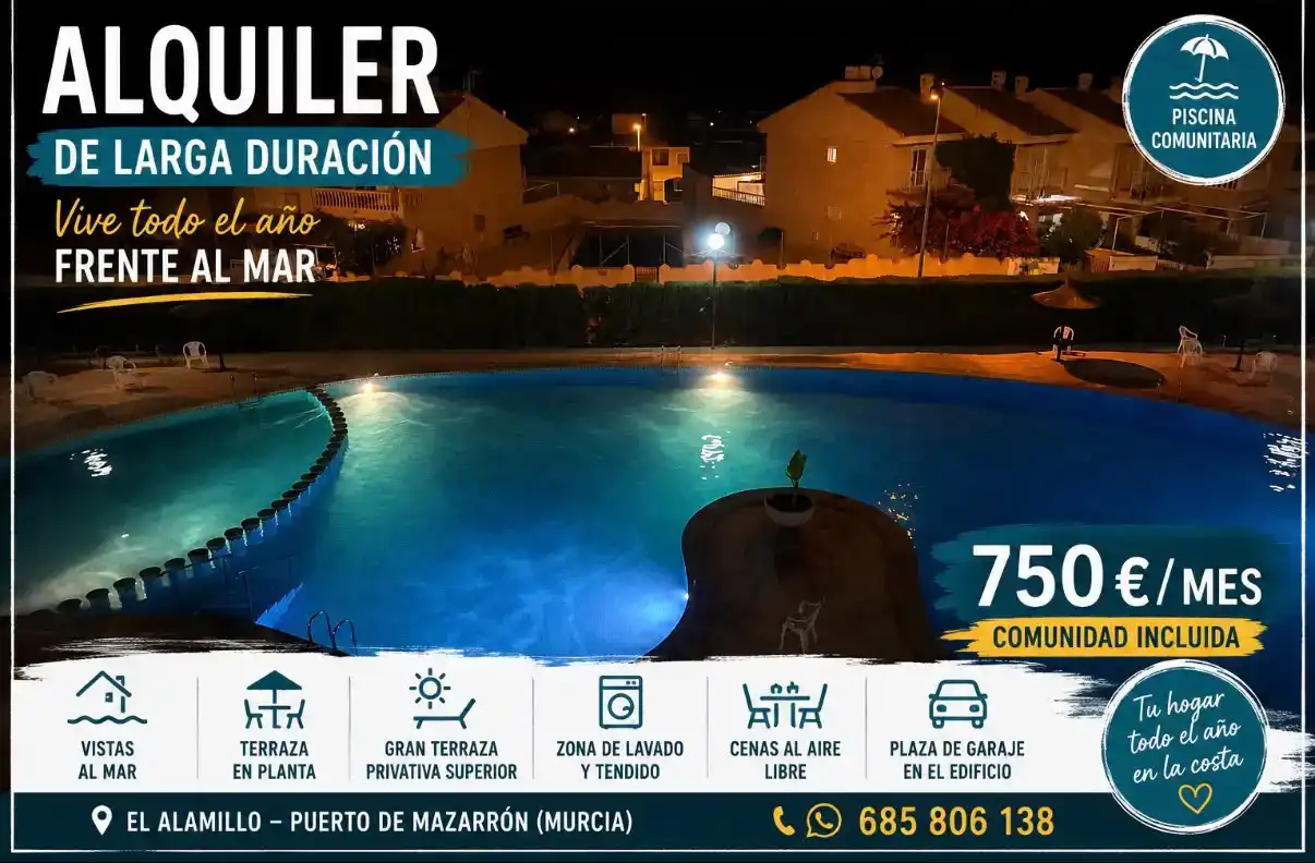 Piso de 75 m² en Mazarrón