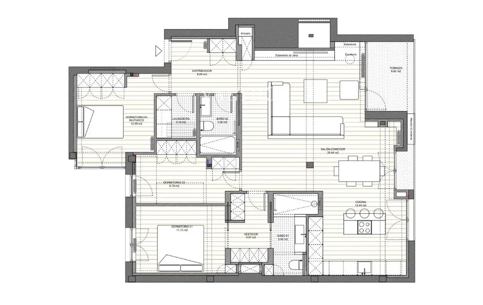 Pis de 150 m² a Madrid