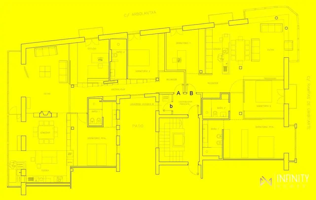 Piso de 145 m² en Bilbao